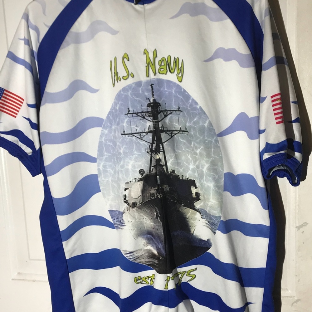 US Navy Men’s Cycling Jersey